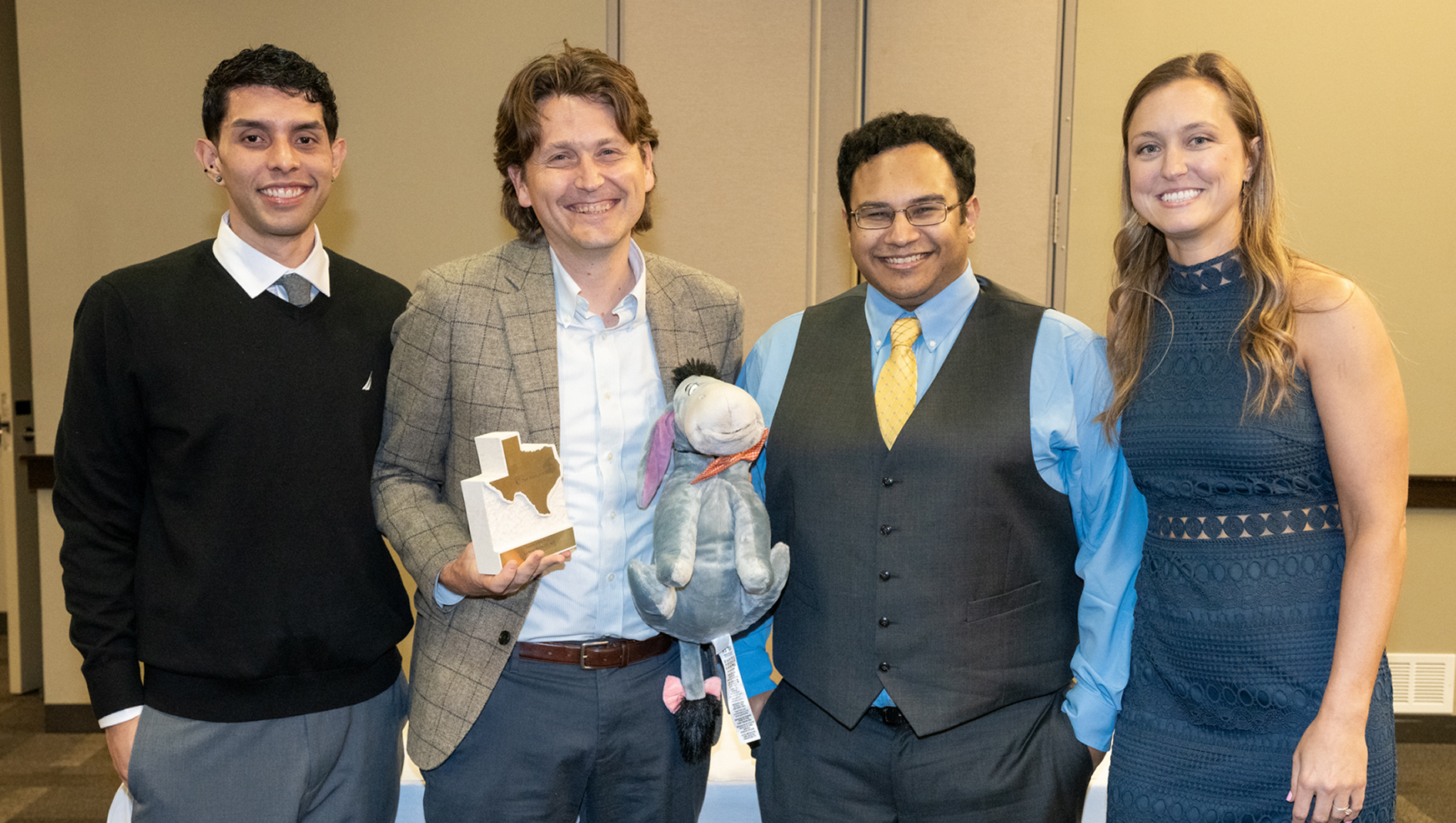 Members of the Cardiovascular Disease Fellowship pose for a group photo during graduation.