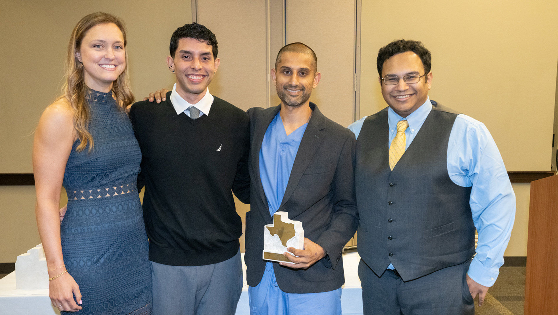 Group photo of members from the Interventional Cardiology Fellowship at graduation.