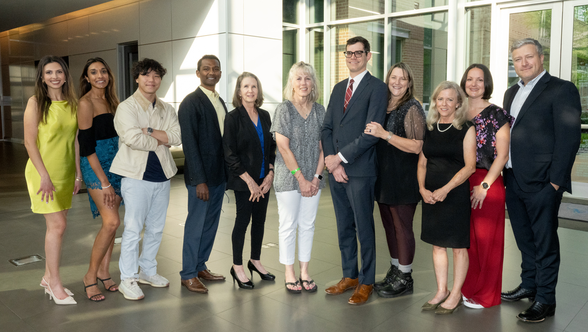 Group photo of members from the Interventional Cardiology Fellowship.