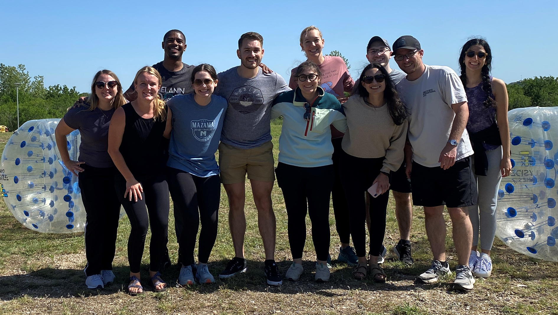 Group photo of pediatric residents