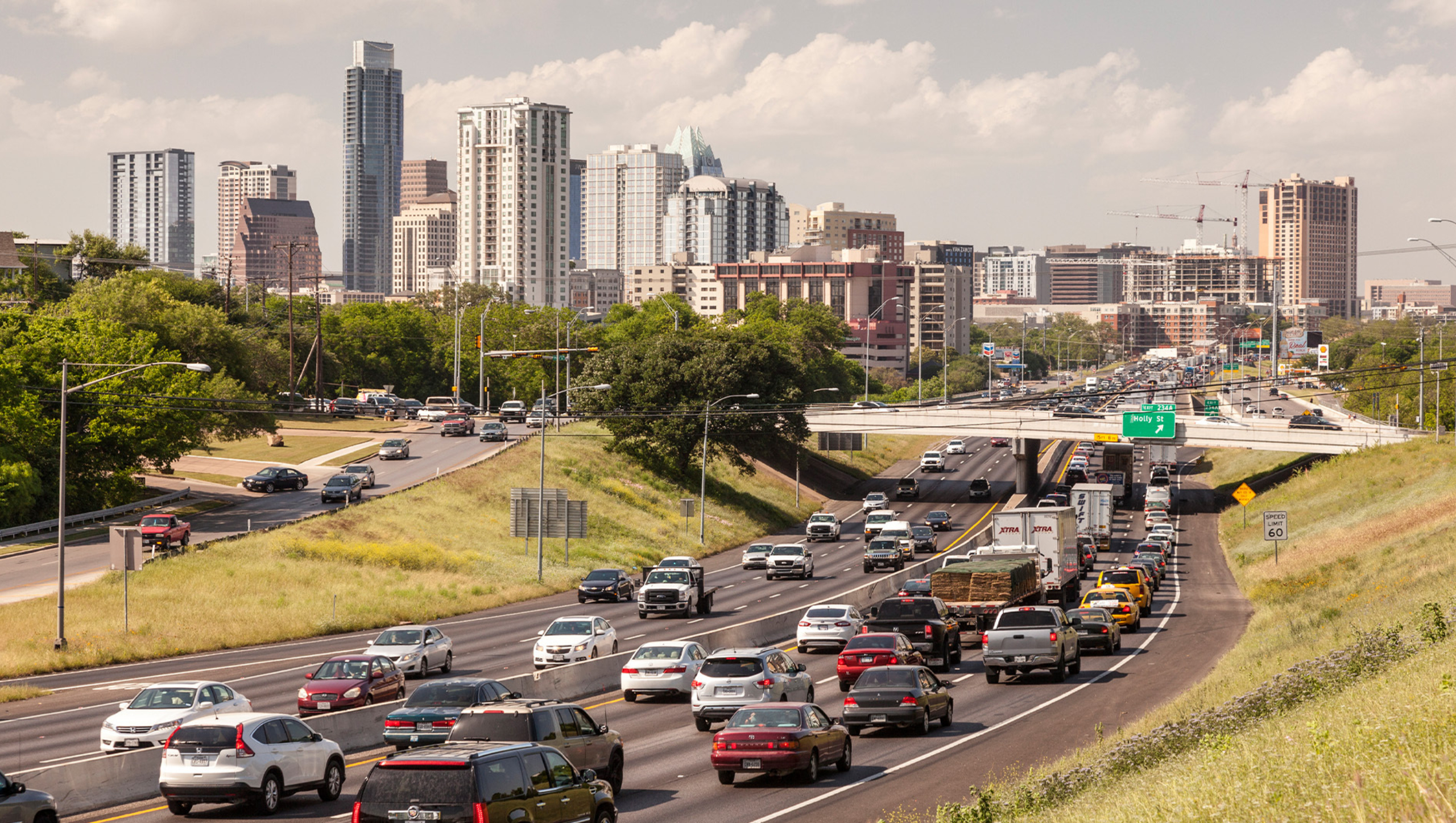 Image of I-35 in Austin, Texas.