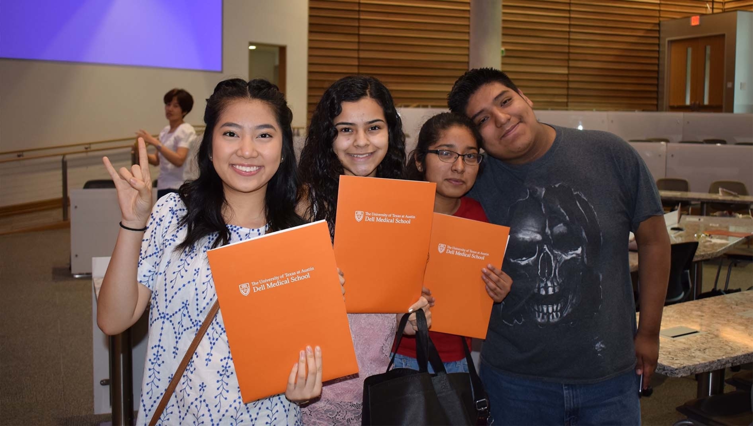 Members of the Health Sciences Yearlong Academy in group photo.