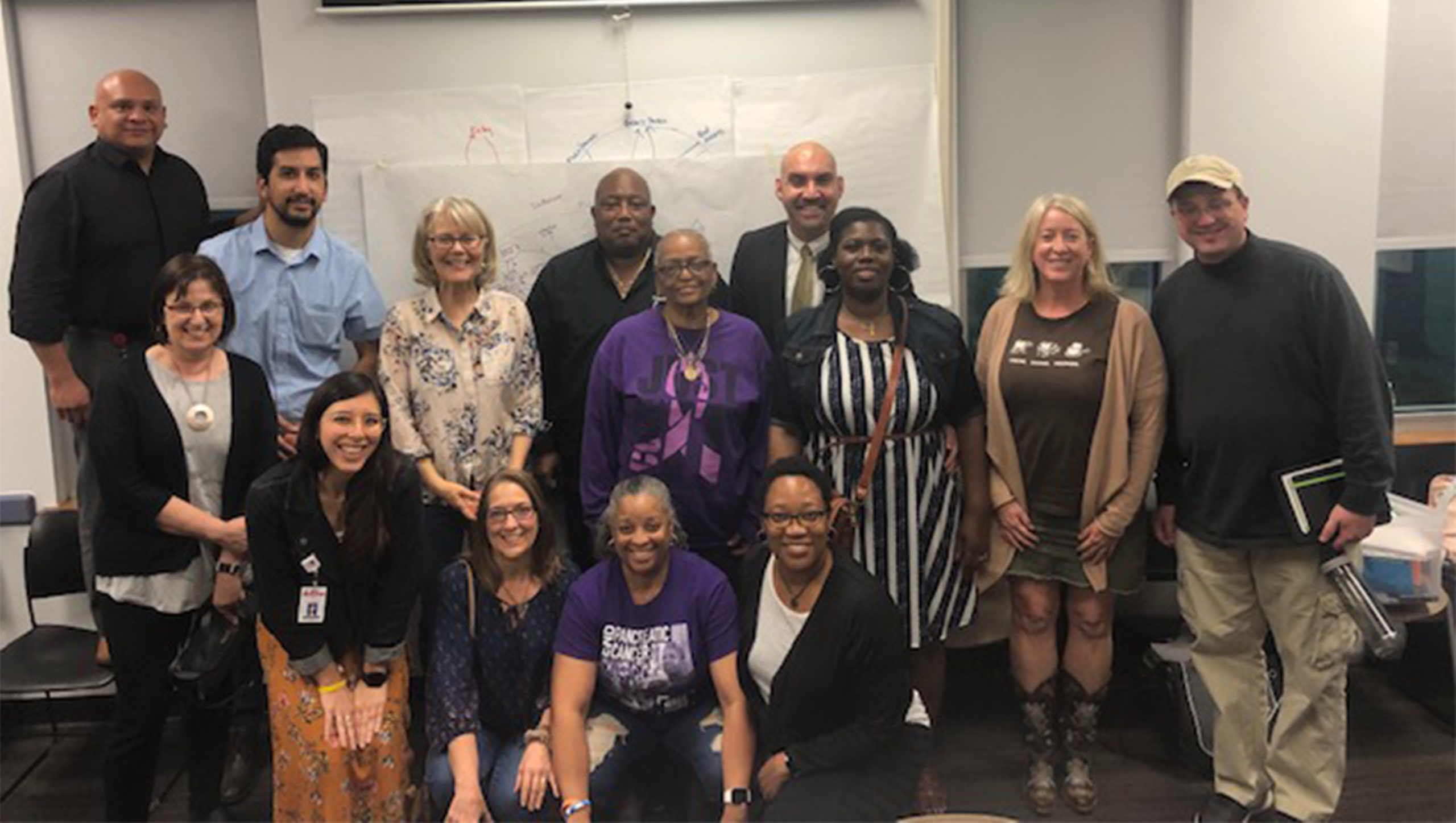 Members of the Livestrong Cancer Institutes' Community Cancer Advisory Board.