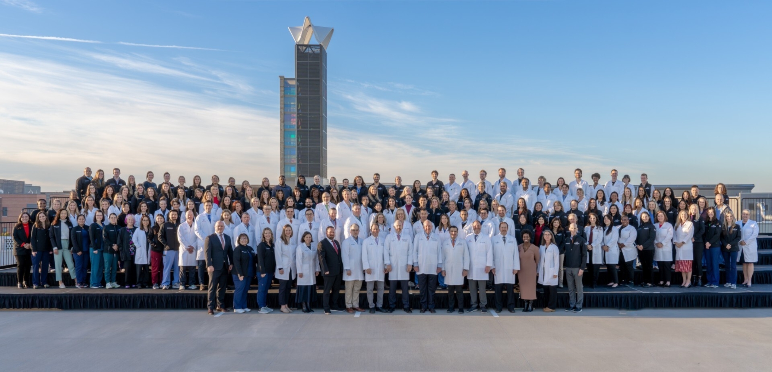 Group photo of the pediatric cardiology fellowship faculty.